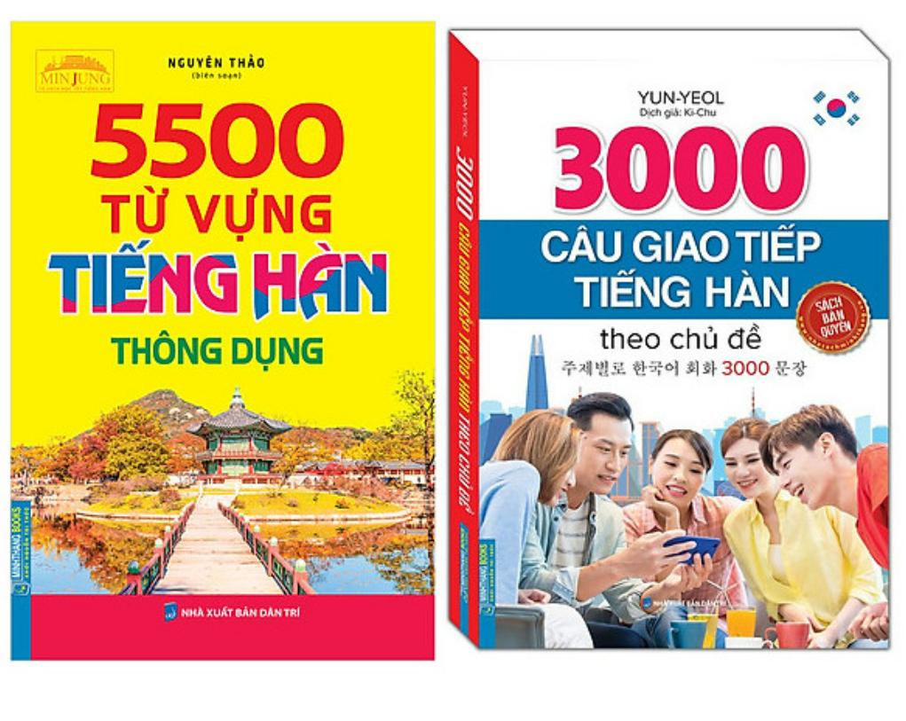 Sách học tiếng Hàn: 3000 Câu Giao Tiếp Tiếng Hàn Thông Dụng