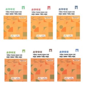 Combo Sách bài tập Tiếng Trung dành cho học sinh tiểu học