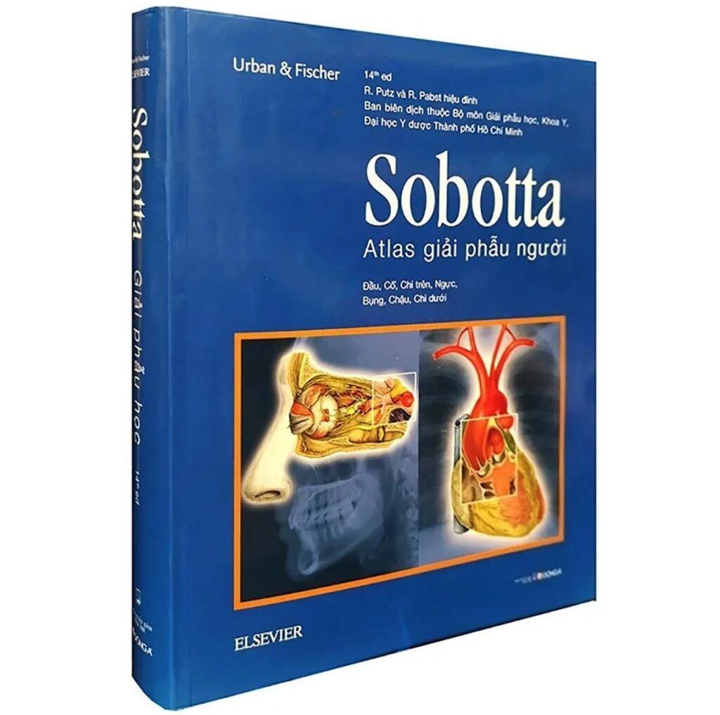 Sách Y học: Giải phẫu học (Atlas Netter hoặc Sobotta)
