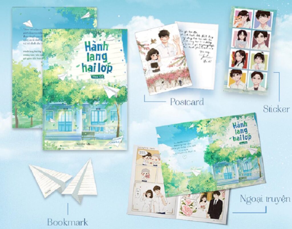 Sách ngôn tình Việt: Hành Lang Hai Lớp – Hoa Cỏ