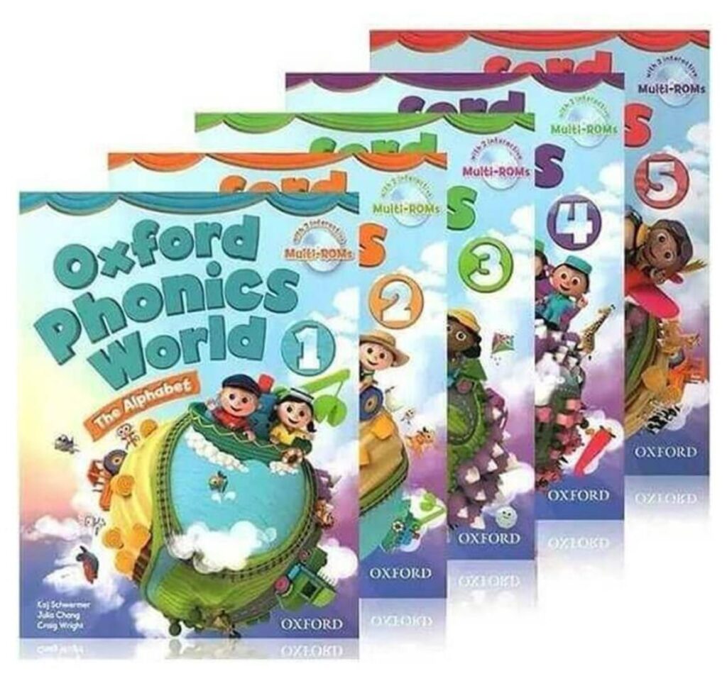 Sách hay cho bé nâng cao ngoại ngữ: Oxford Phonics World, Hook on Phonics
