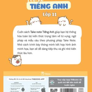 Take Note Tiếng Anh Lớp 11 – Tổng Hợp Kiến Thức, Hiểu Nhanh, Nhớ Lâu