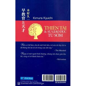 Sách Thiên Tài Và Sự Giáo Dục Từ Sớm - Kimura Kyuichi