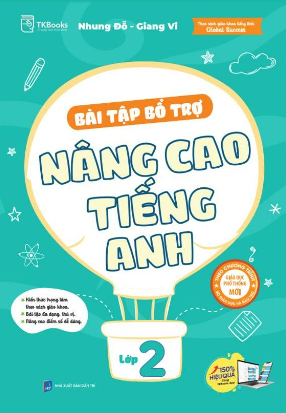 Sách Bài Tập Bổ Trợ Nâng Cao Tiếng Anh Lớp 2