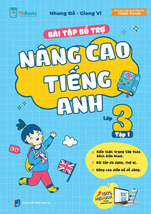 Sách Bài Tập Bổ Trợ Nâng Cao Tiếng Anh Lớp 3 tập 1