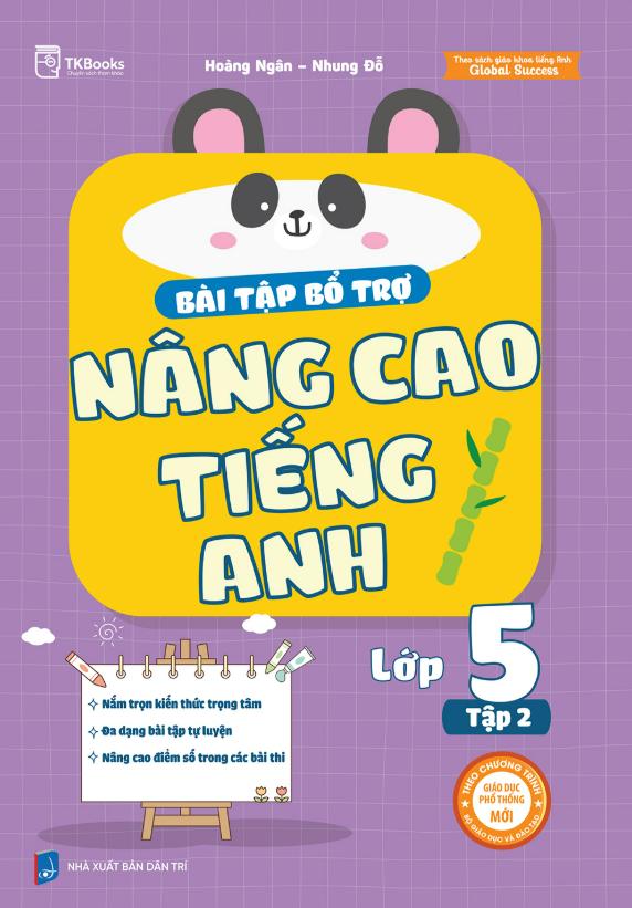 Sách Bài Tập Bổ Trợ Nâng Cao Tiếng Anh Lớp 5 tập 2
