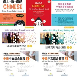Combo 7 cuốn Giáo trình tiếng Trung thương mại