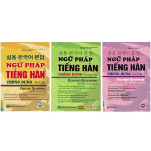 Trọn bộ Ngữ Pháp Tiếng Hàn Thông Dụng 3 cuốn