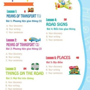 Easy English Writing For Kid – Bé Tham Gia Giao Thông