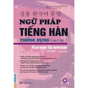 Ngữ pháp tiếng Hàn thông dụng cao cấp
