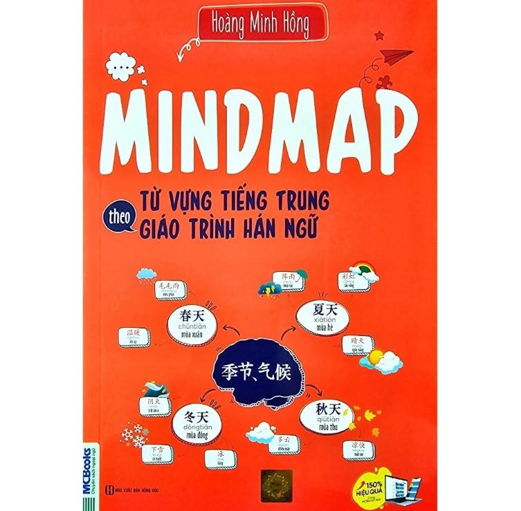 Sách Mind Map Từ vựng tiếng Trung theo Giáo trình Hán ngữ