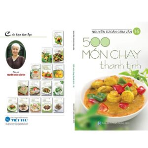 Combo Bộ Sách 500 Món Chay Thanh Tịnh (Bộ 16 Cuốn) - Nguyễn Dzoãn Cẩm Vân