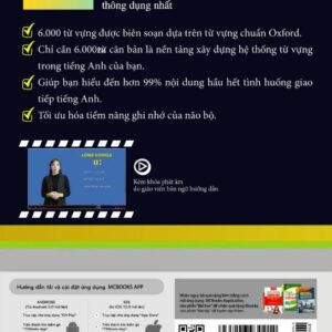 Sách Ứng Dụng Siêu Trí Nhớ 6000 Từ Vựng Tiếng Anh Thông Dụng Nhất