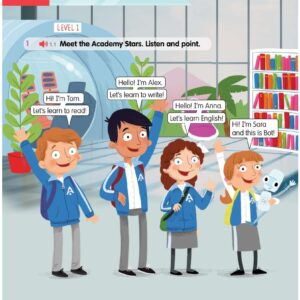 Sách Academy Stars Pupil’s Book 1