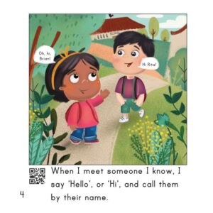 Sách Being polite – Greetings