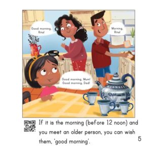 Sách Being polite – Greetings