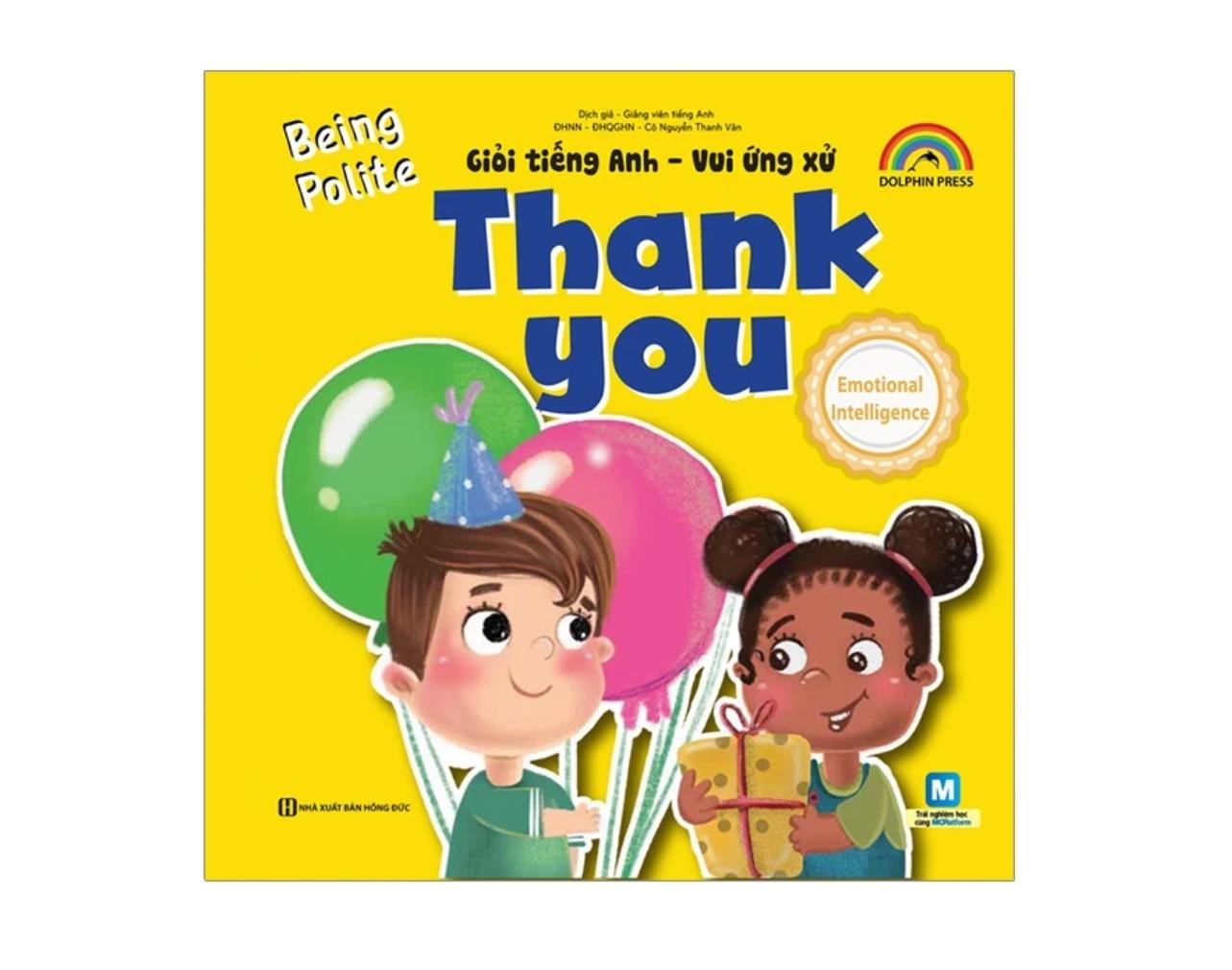 Sách Being polite – Thank you