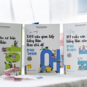 Combo Học Tiếng Hàn Cùng Thầy Lê Huy Khoa