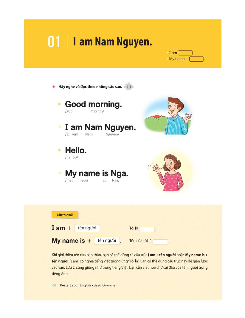 Sách Restart Your English – Basic Grammar