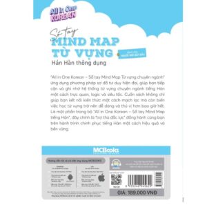 Sách All In One Korean – Sổ Tay Mind Map Từ vựng Hán Hàn Thông Dụng