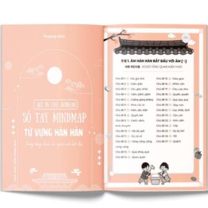 Sách All In One Korean – Sổ Tay Mind Map Từ vựng Hán Hàn Thông Dụng
