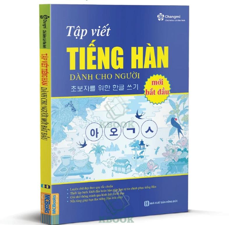 Sách Tập Viết Tiếng Hàn Dành Cho Người Mới Bắt Đầu