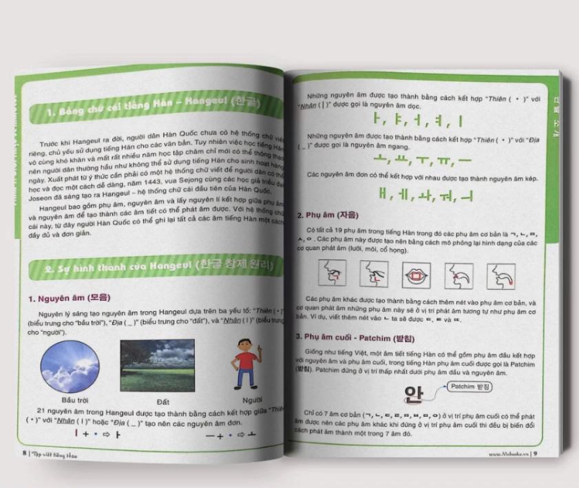 Sách Tập Viết Tiếng Hàn Dành Cho Người Mới Bắt Đầu