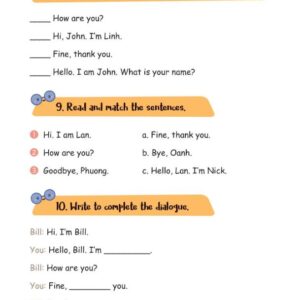 Sách Bài tập bổ trợ nâng cao tiếng Anh lớp 3 tập 1