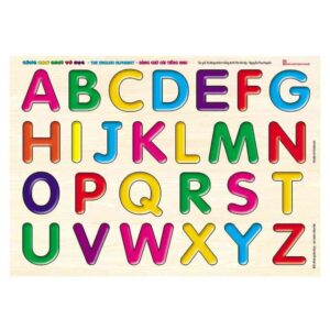 Cùng con chơi và học – Bảng chữ cái tiếng Anh