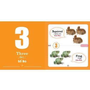 Cuốn sách đầu tiên cho bé 123 – song ngữ Anh Việt