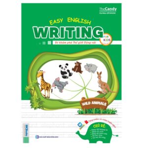 Sách Easy English Writing For Kid – Bé khám phá thế giới Động vật